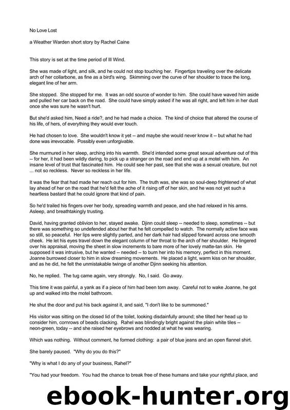 Rachel Caine - Weather Warden 01.5 by No Love Lost