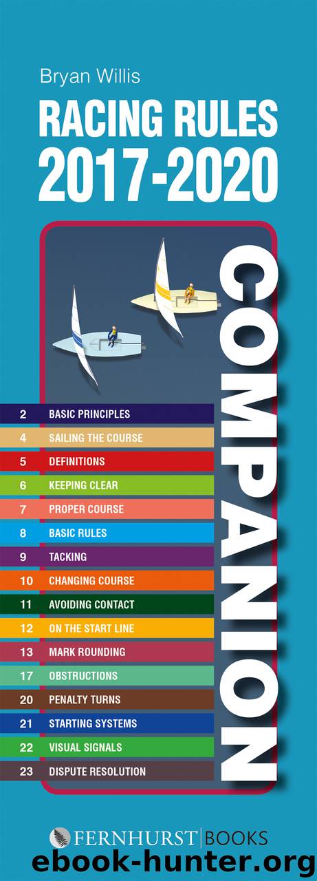Racing Rules Companion 2017-2020 by Bryan Willis