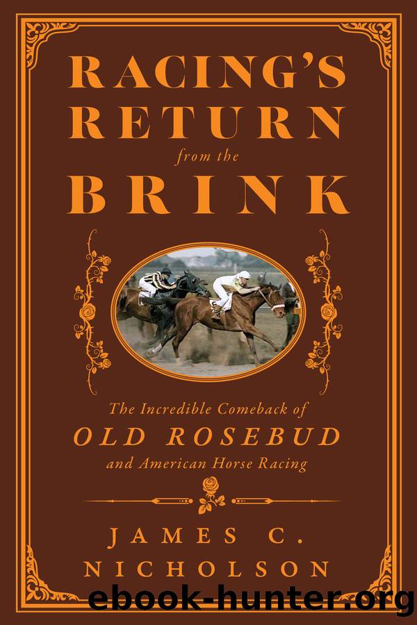Racing's Return from the Brink by James C. Nicholson