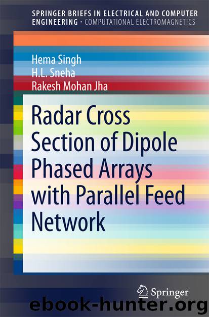 Radar Cross Section of Dipole Phased Arrays with Parallel Feed Network by Hema Singh H. L. Sneha & Rakesh Mohan Jha