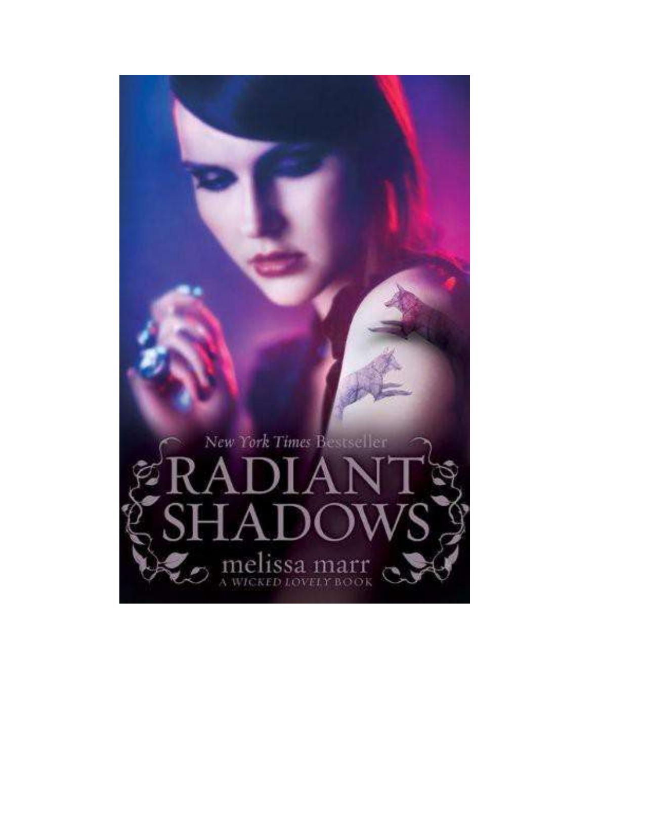 Radiant Shadows by Melissa Marr
