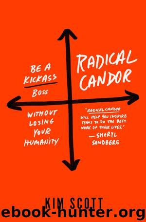 Radical Candor by Kim Scott