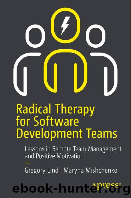 Radical Therapy for Software Development Teams by Unknown