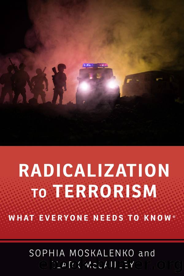 Radicalization to Terrorism by Sophia Moskalenko