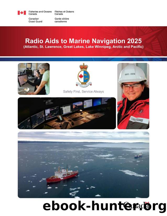 Radio Aids to Marine Navigation 2025 by CCG-MCTS