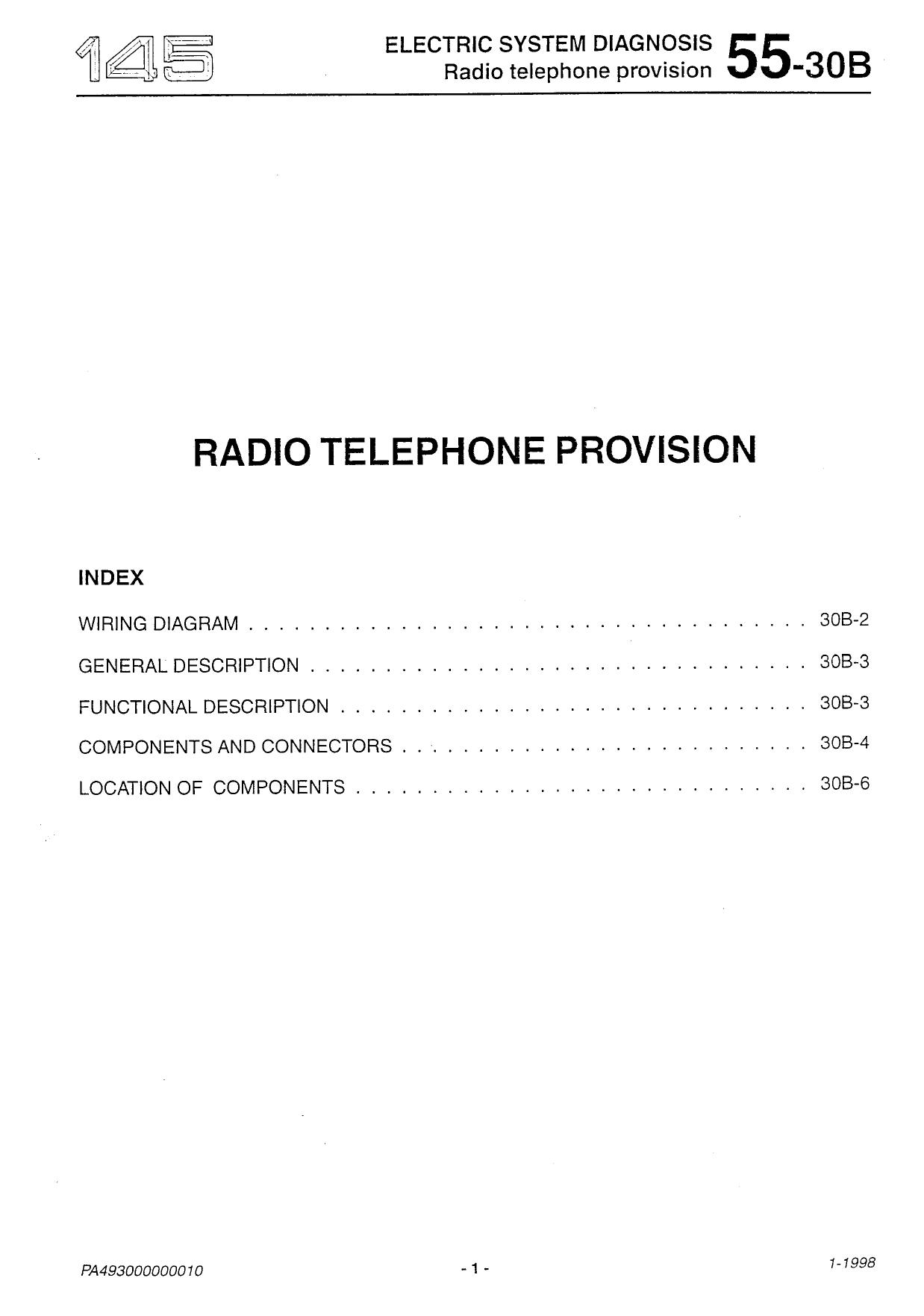 Radio Telephone Provision by ADAM CARTER