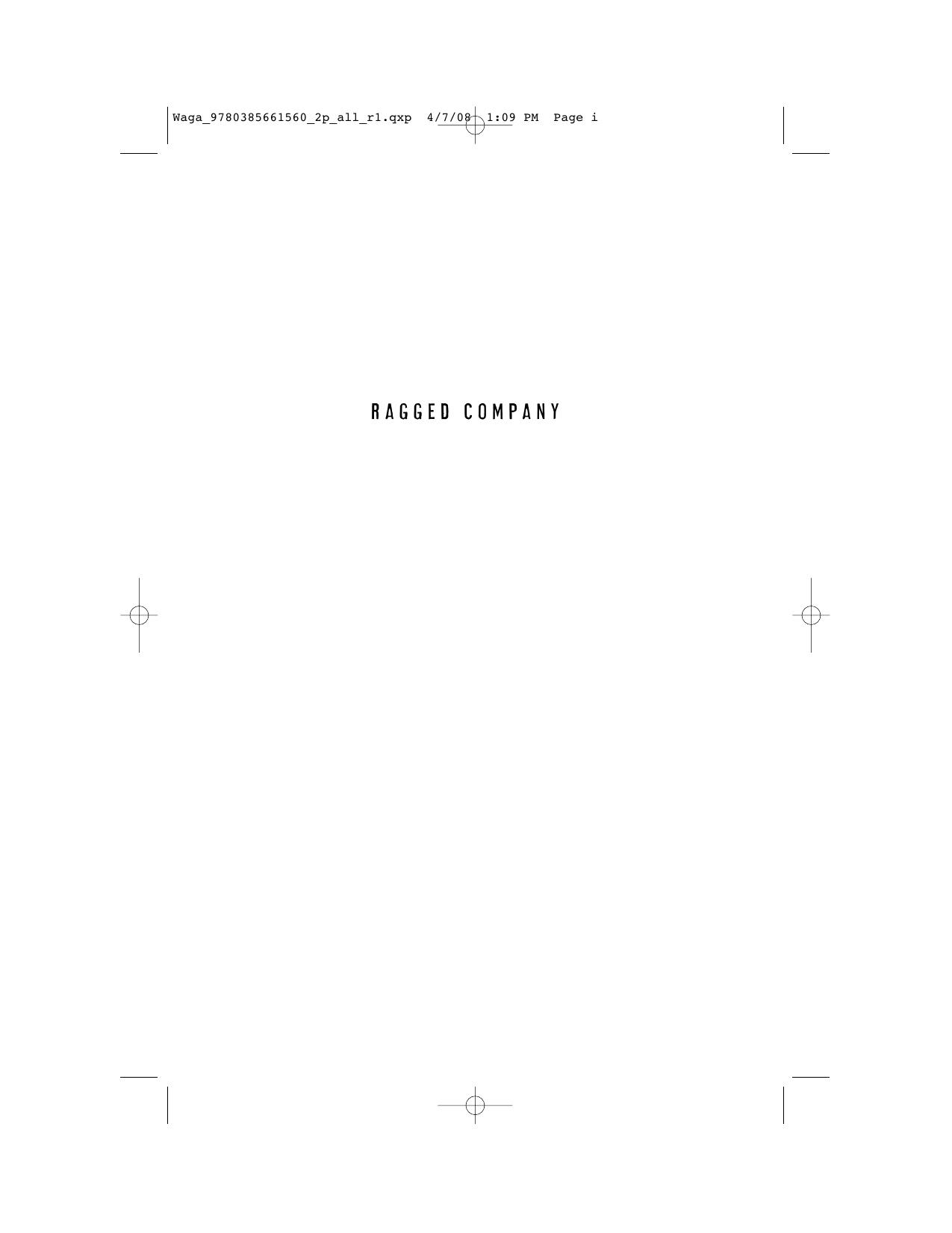 Ragged Company by Richard Wagamese