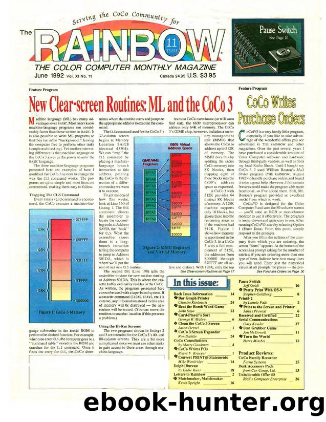 Rainbow - Vol XI No 11 by Timothy Fadden