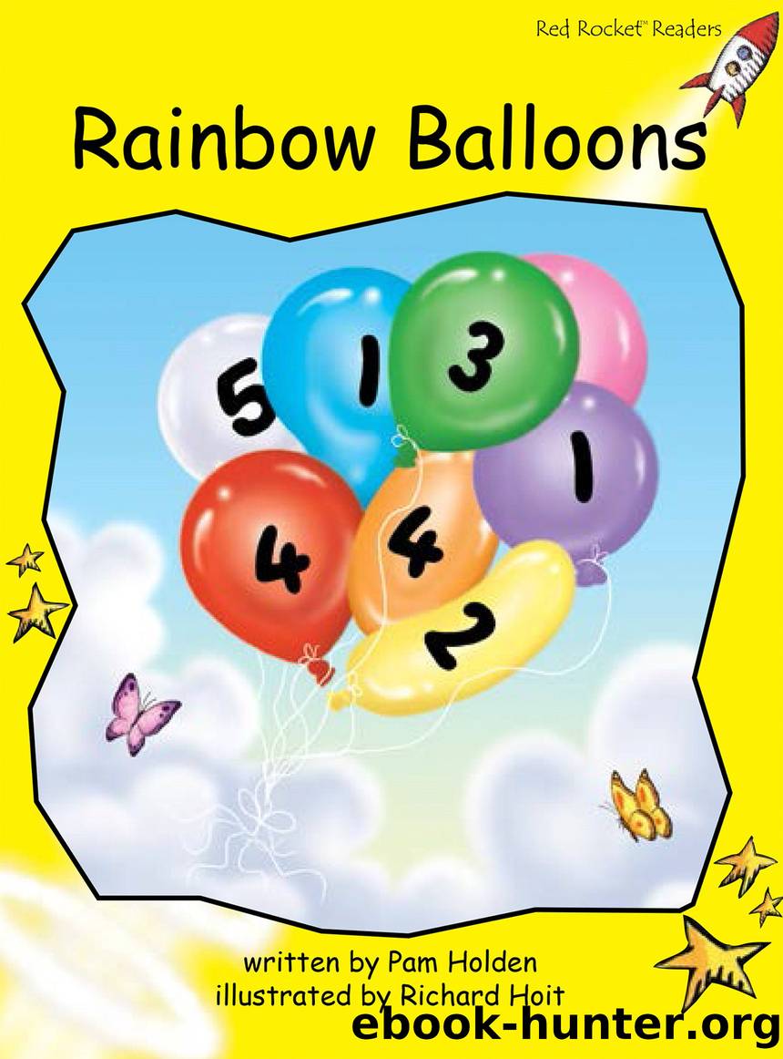 Rainbow Balloons by Pam Holden
