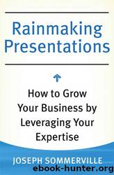 Rainmaking Presentations by Joseph Sommerville