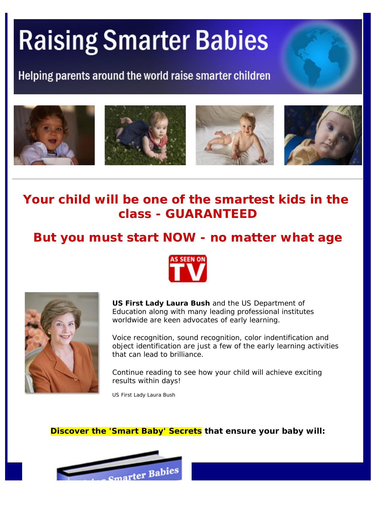 Raising Smarter Babies - How To Raise Smart, Successful Children. by Best of Kuszter's Collection