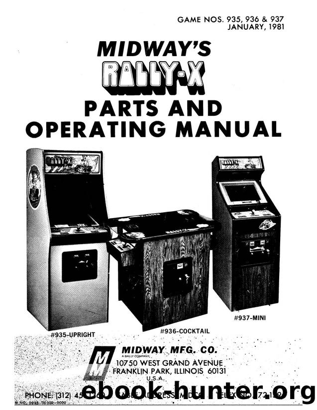 Rally-X, by Midway (1981) by Unknown
