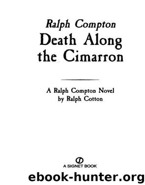 Ralph Compton Death Along the Cimarron by COMPTON RALPH