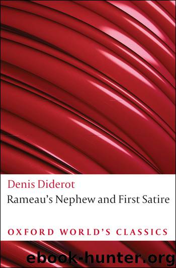 Rameau's Nephew and First Satire by Diderot Denis; Mauldon Margaret; Cronk Nicholas