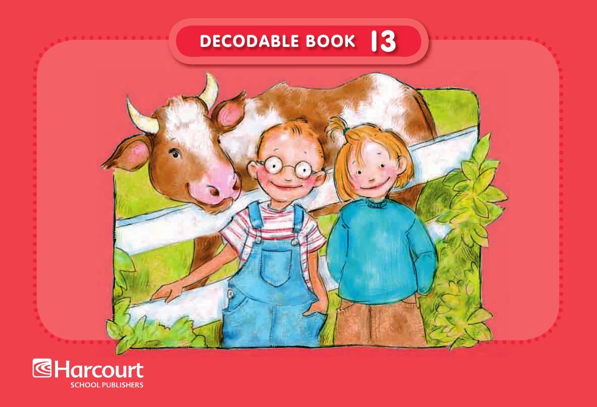 Ranch Pals - Decodable Book 13 Grade 1 by Anne Mansk illustrated by Patrice Barton