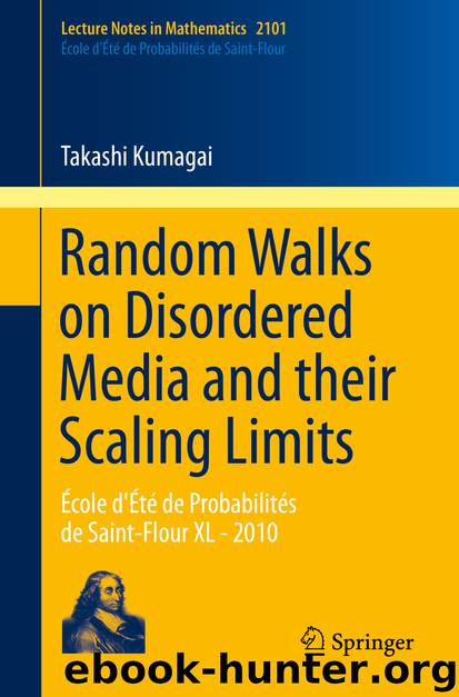 Random Walks on Disordered Media and their Scaling Limits by Takashi Kumagai