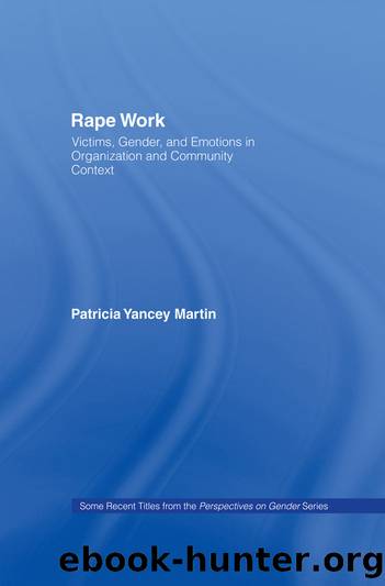 Rape Work by Patricia Yancey Martin
