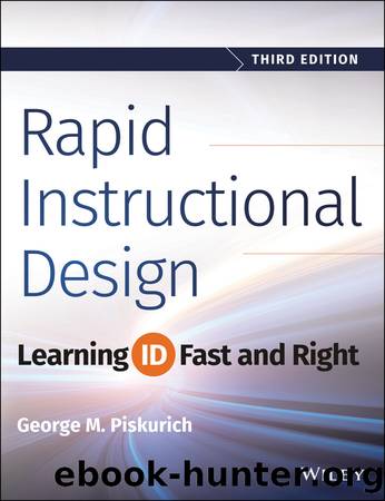 Rapid Instructional Design by George M. Piskurich