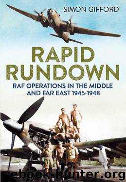 Rapid Rundown: RAF Operations in the Middle and Far East 1945-1948 by Simon Gifford