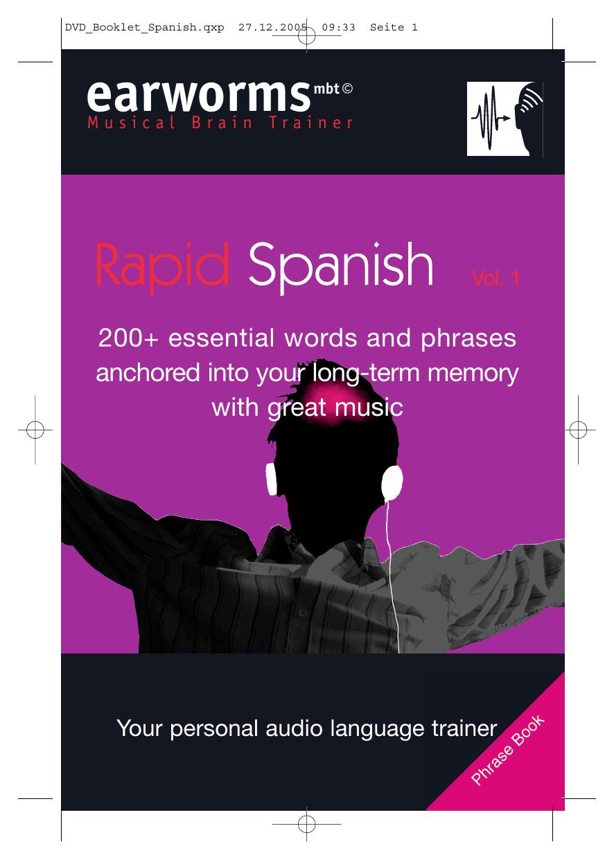 Rapid Spanish Vol.1 by Earworms Learning