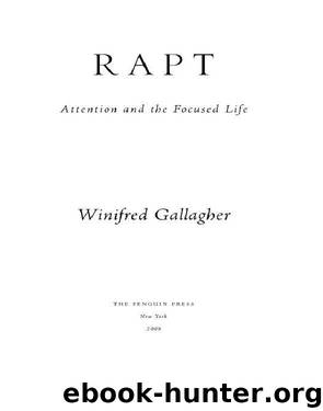 Rapt by Winifred Gallagher