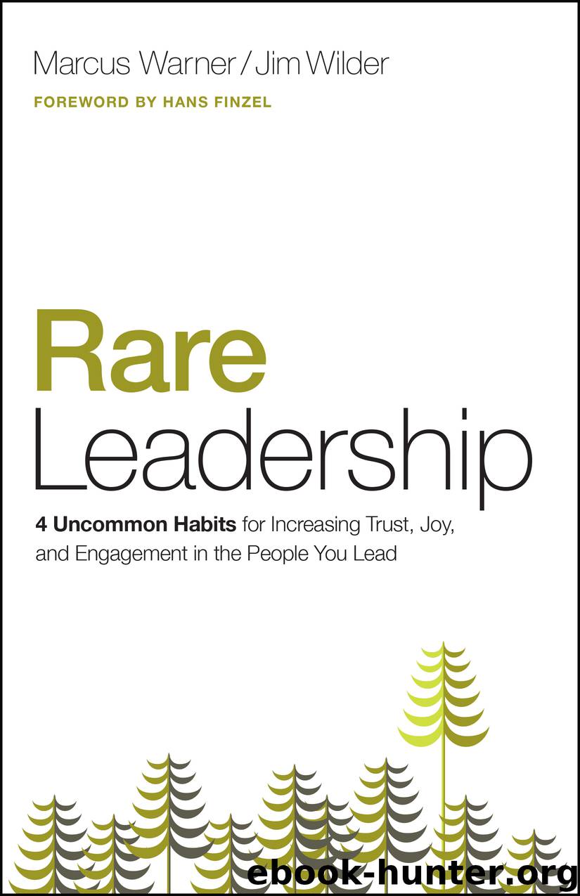 Rare Leadership by Marcus Warner Jim Wilder
