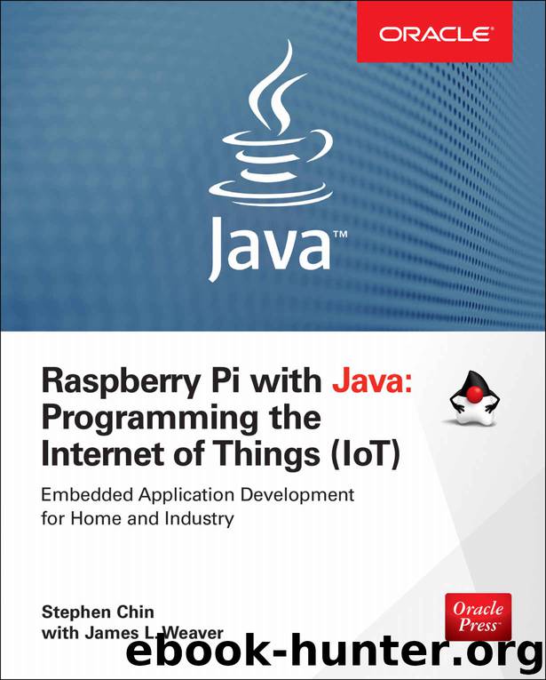 Raspberry Pi with Java: Programming the Internet of Things (IoT) by Chin Stephen & Weaver James