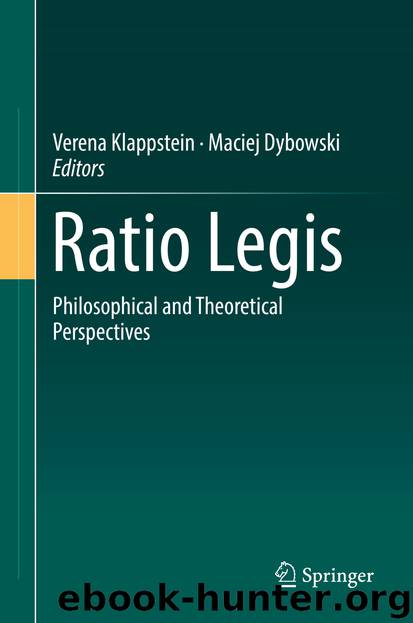 Ratio Legis by Verena Klappstein & Maciej Dybowski
