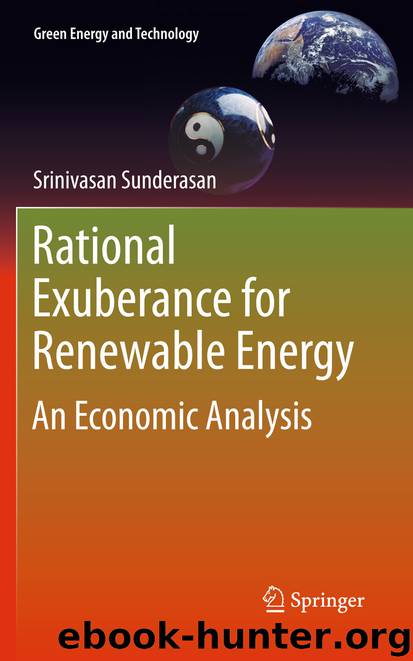 Rational Exuberance for Renewable Energy by Srinivasan Sunderasan