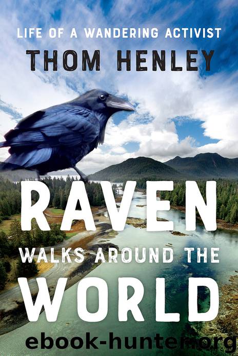Raven Walks Around the World by Thom Henley
