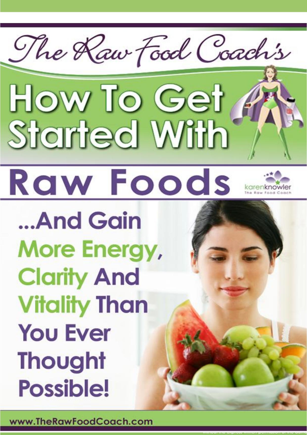 Raw Food For Dummies by Cherie Soria, Dan Ladermann by Unknown