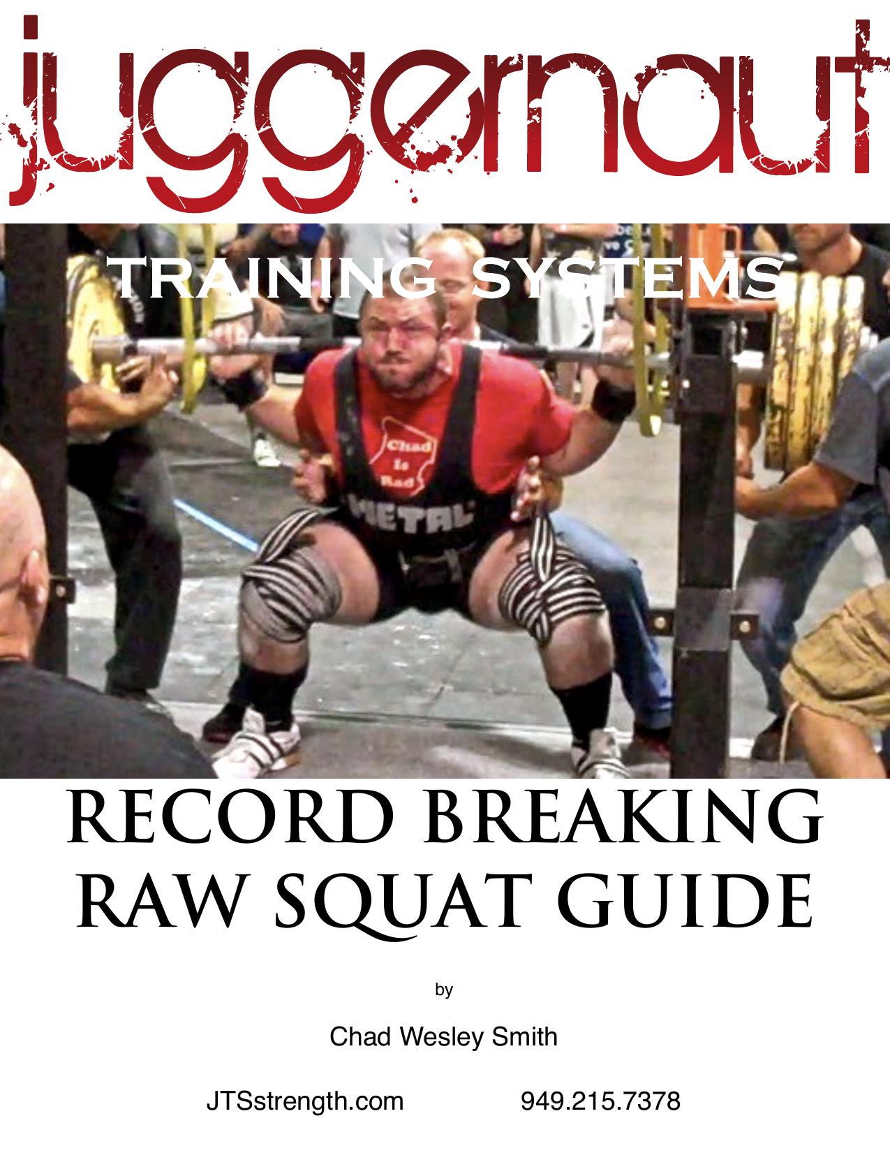 Raw Squat PDF by Chad Smith