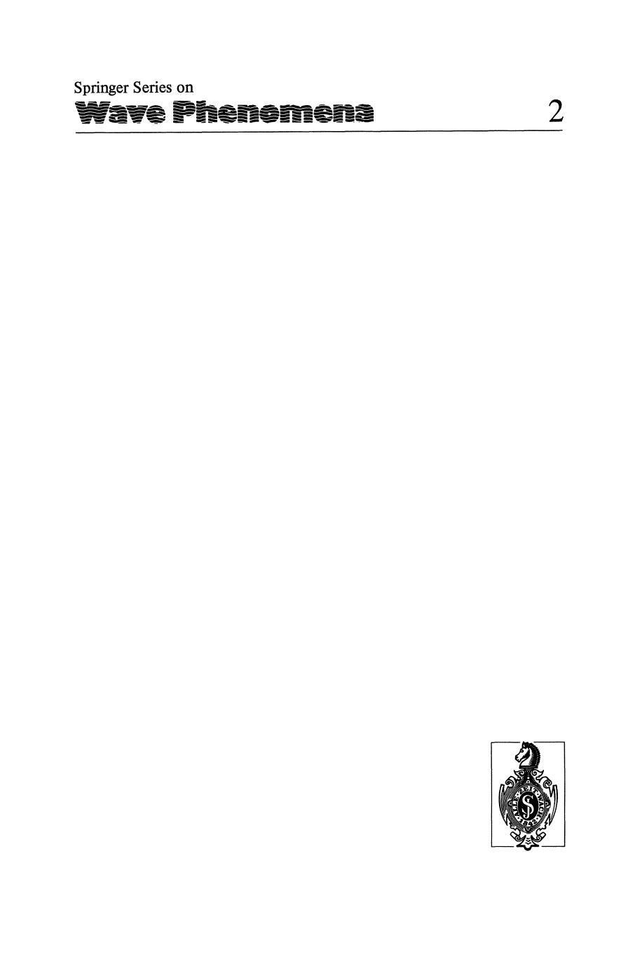 Rayleigh-Wave Theory and Application: Proceedings of an International Symposium Organised by The Rank Prize Funds at The Royal Institution, London, 15â17 July, 1985 by J. N. Howard (auth.) Professor Eric A. Ash F. R. S. Professor Edward G. S. Paige F. R. S. (eds.)