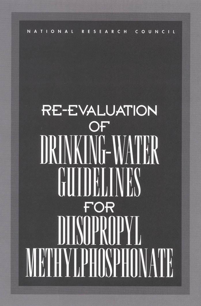 Re-evaluation of Drinking-Water Guidelines for Diisopropyl Methylphosphonate by unknow