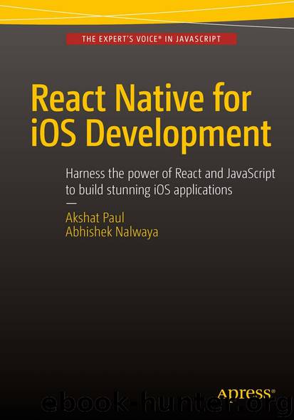 React Native for iOS Development by Akshat Paul & Abhishek Nalwaya