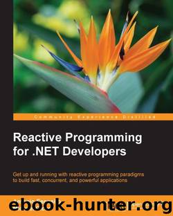 Reactive Programming for .NET Developers by Antonio Esposito & Michael Ciceri