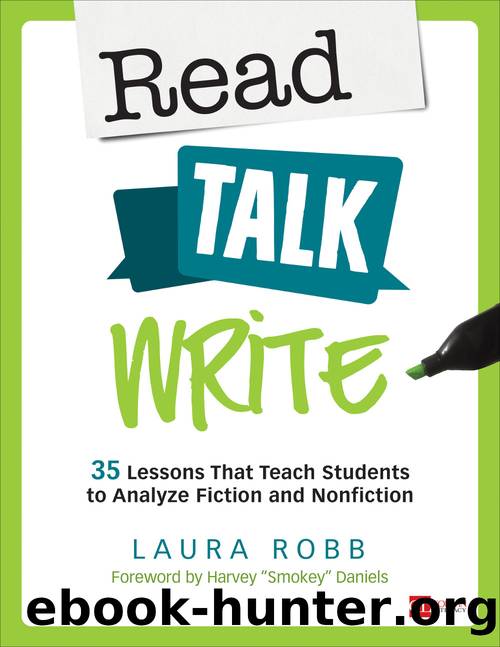 Read, Talk, Write by Laura Robb