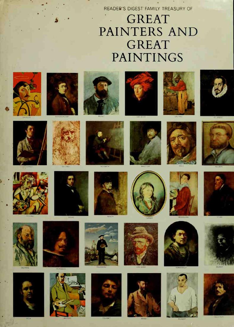 Reader's digest family treasury of great painters and great paintings by Pleasantville N.Y. Reader's Digest Association; distributors: Little Brown Boston