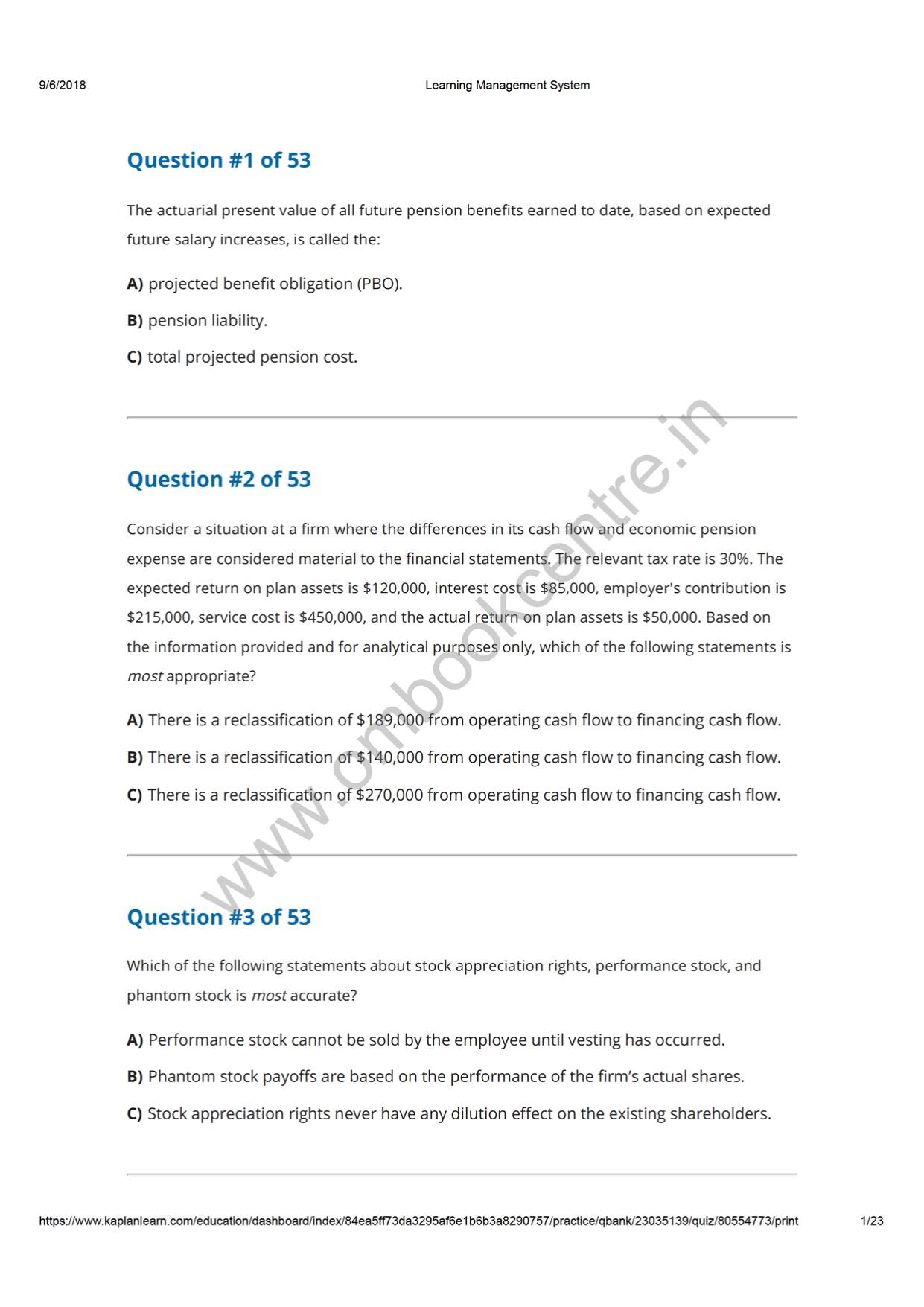 Reading 15 Employee Compensation Post-Employment and Share-Based.pdf by Comp-4