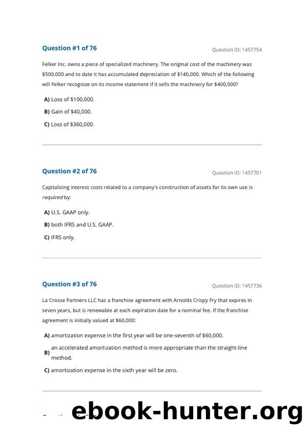 Reading 23 Long-Lived Assets by Unknown