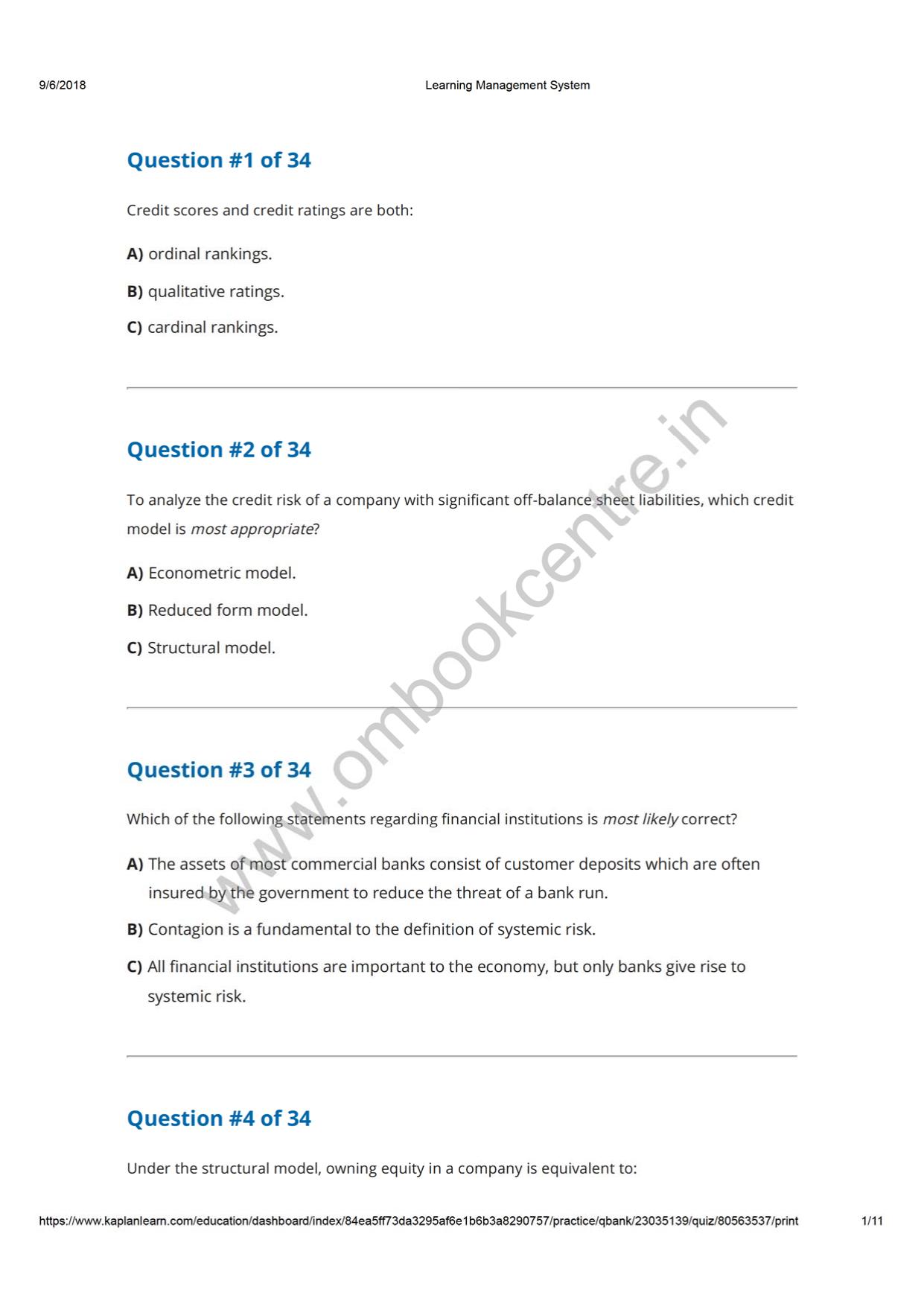 Reading 37 38 Credit Analysis Models, Credit Default Swaps.pdf by Comp-4