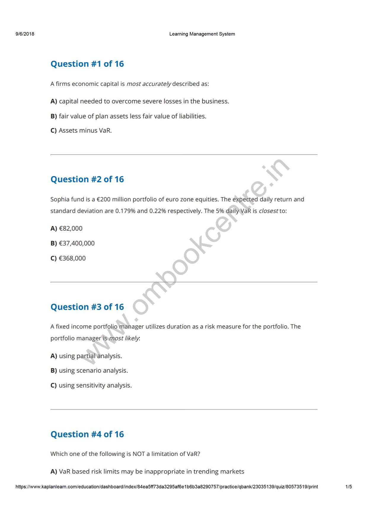 Reading 48 Measuring and Managing Market Risk.pdf by Comp-4