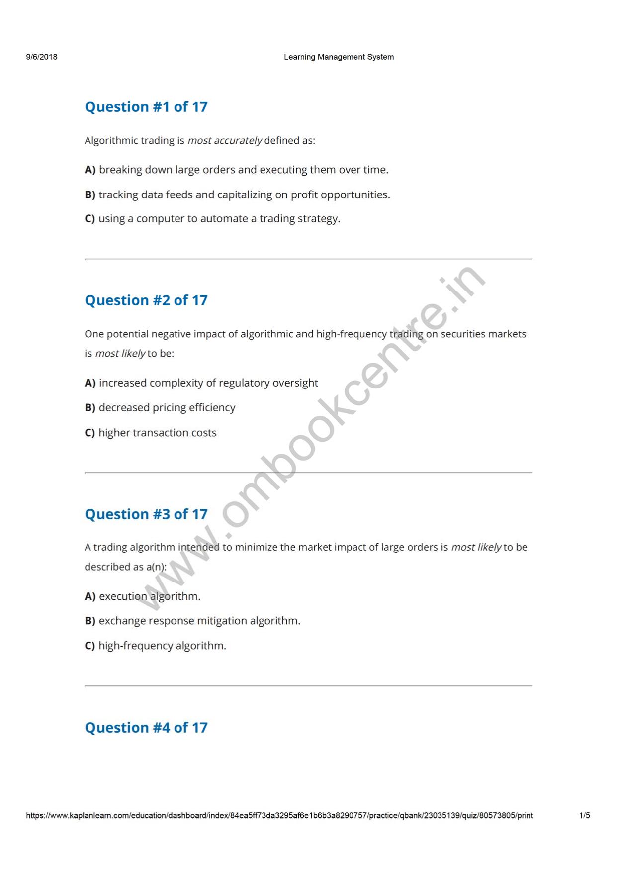 Reading 51 Algorithmic Trading and High-Frequency Trading.pdf by Comp-4