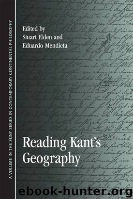 Reading Kant's Geography by (SUNY Series in Contemporary Continental Philosophy)