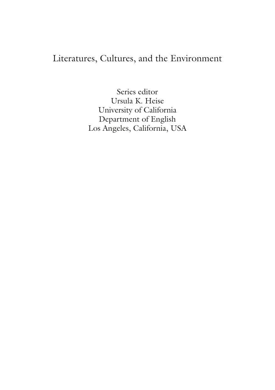 Reading for Wonder: Ecology, Ethics, Enchantment (Literatures, Cultures, and the Environment) by Glenn Willmott