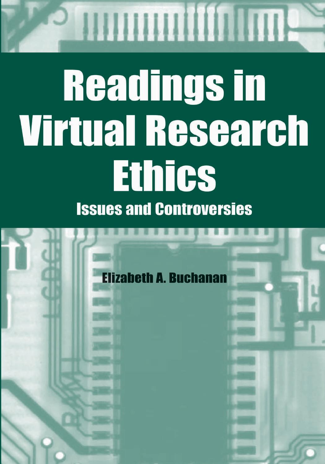 Readings in Virtual Research Ethics: Issues and Controversies by Elizabeth A. Buchanan