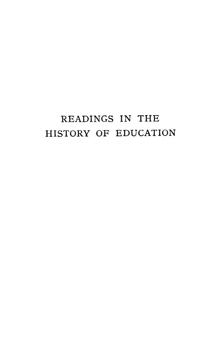 Readings in the History of Education: Mediaeval Universities by Arthur O. Norton