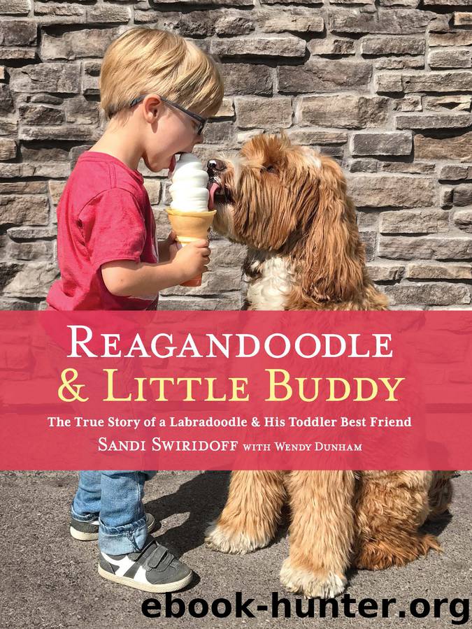 Reagandoodle and Little Buddy by Sandi Swiridoff