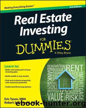 Real Estate Investing For Dummies by Eric Tyson & Robert S. Griswold