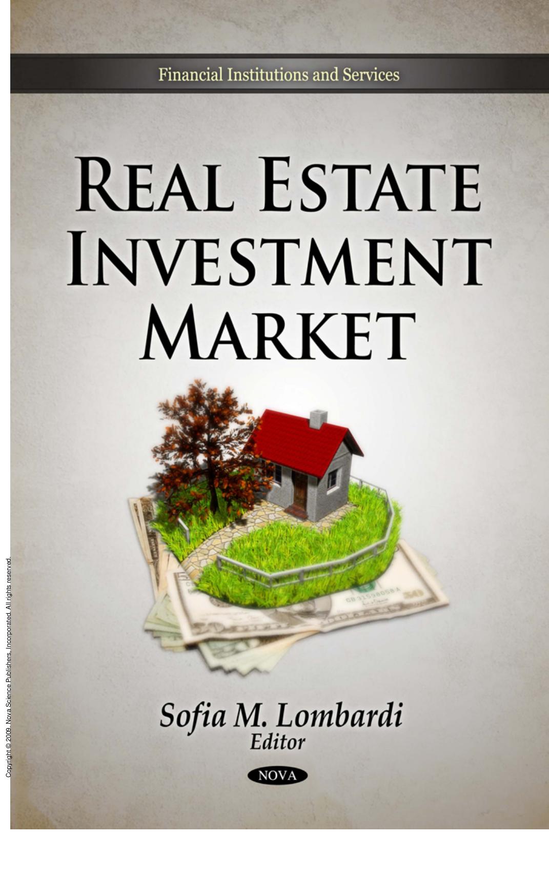 Real Estate Investment Market by Sofia M. Lombardi